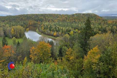Natuurgebied in Letland